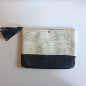Black and White Kate Spade Clutch
